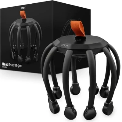 Image of Mikamax Head Massager Massage Spider Electric Black
