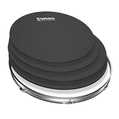 Image of Evans SO 0246 SoundOff by Drum Mute Pack, Rock (10,12,14,16),Black
