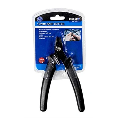 Image of Blue Spot Tools 08180 Bluespot 127mm Snip Cutter, Black