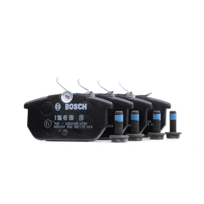 Image of 7940890, 9941606, 9947938, 9949173, K0009950713 Brake pad set BOSCH 0 986 491 030 Low Metallic with bolts/screws, mounting manual FIAT: Coupe