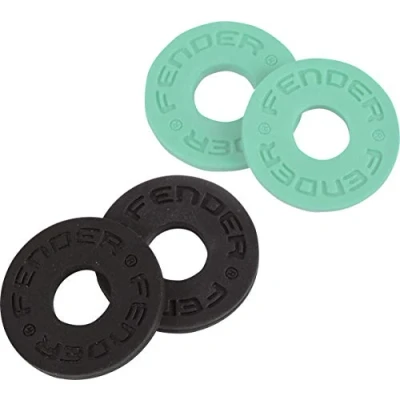 Image of Fender Strap Blocks Belt Safety System Pack of 4 Black/Surf Green, (990819020)