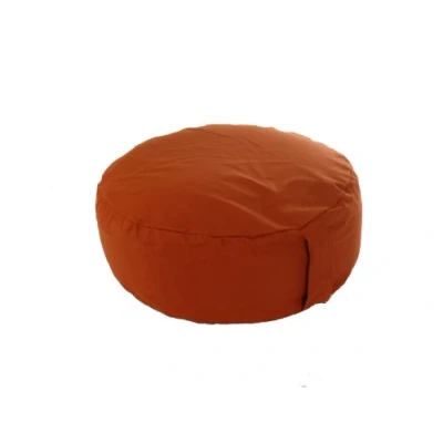 Image of Pouffe Foot Stool Bean Bag With Beans Terracotta