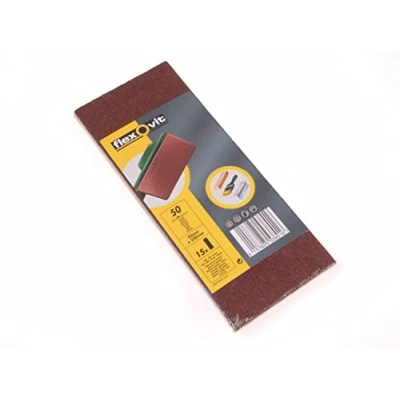 Image of 1/3 Sanding Sheets Plain Coarse 50 Grit (Pack 10)