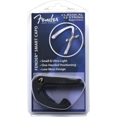 Image of Fender® Smart Capo Classic for Concert Guitar Black