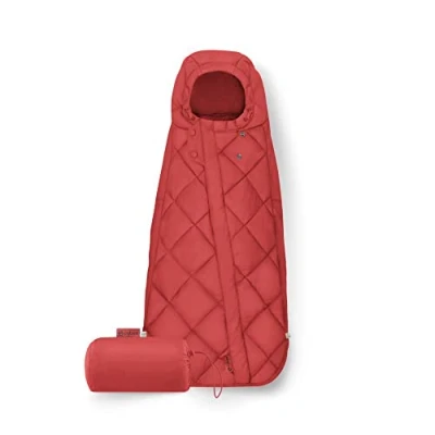 Image of CYBEX Gold Footmuff Snøgga Mini 2, For Baby Car Seats, From Birth to approx. 24 Months, TOG 4, Hibiscus Red