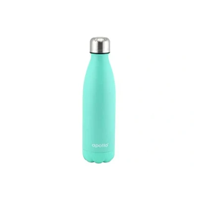 Image of APOLLO SS Bottle Flask 500mL Veridian, Multi Colour, 26x7.4x7.4