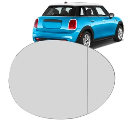 Image of KYYET Wing Mirror Glass Heated Replacement Right Driver Side fits for Mini Cooper F54 F55 F56 F57 F60 2015 2023