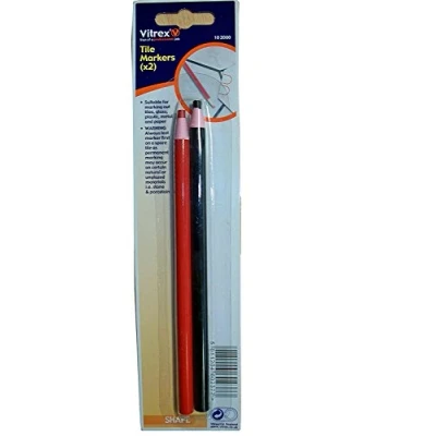 Image of Vitrex 10 2080 Tile Marking Pencils (2) Assorted
