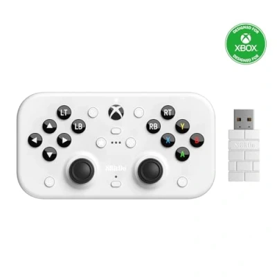 Image of 8Bitdo Lite SE 2.4G Wireless Controller for Xbox Series XS, One, Windows 10/11, Gamepad with Hall Effect Joysticks, 3.5mm Audio Jack Officially Licensed