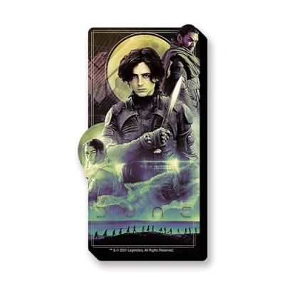 Image of AQUARIUS Dune Collage Funky Chunky Novelty Magnet for Refrigerator, Locker, Whiteboard &amp; Game Room Officially Licensed Merchandise Collectibles