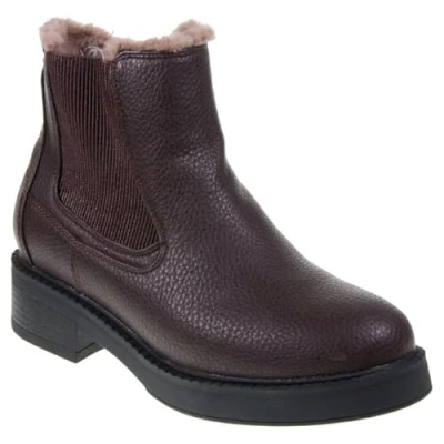 Image of Blowfish Malibu Women&#039;s Vera Cozy Chelsea Ankle Boot, Dark Brown, UK 7