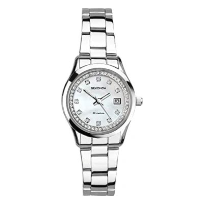 Image of Sekonda Midnight Star Women&#039;s Watch with White Mother of Pearl Dial 40327