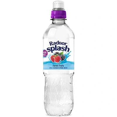 Image of Radnor Splash Forest Fruits SUGAR FREE Flavoured Water 24x500ml multipack