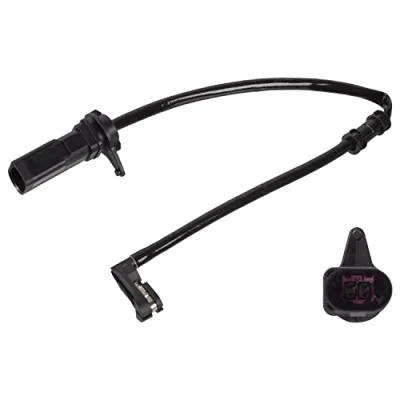 Image of 4G0615121D Brake Pad Wear Sensor FEBI BILSTEIN 172597 Front Axle Left, Right AUDI: A6 C7 Avant, Saloon, A7 Sportback