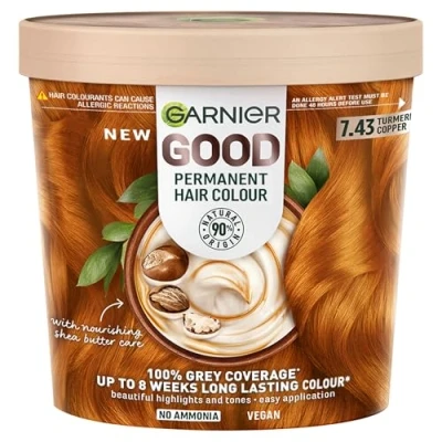 Image of Garnier GOOD Permanent Hair Dye 7.43 Turmeric Copper