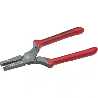 Image of Nws 143 62 160 AR143 Number End Sleeves Pressing Pliers, Silver/Red, mm