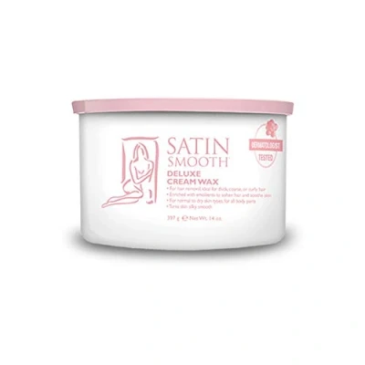 Image of Satin Smooth Scarlet Berry Wax with Acai Can For Women 14 oz