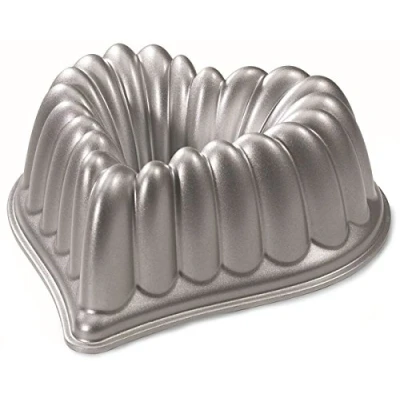 Image of Nordic Ware Baking Tin Elegant Heart Bundt Copper 28 x 27 cm / 2.4 Liters