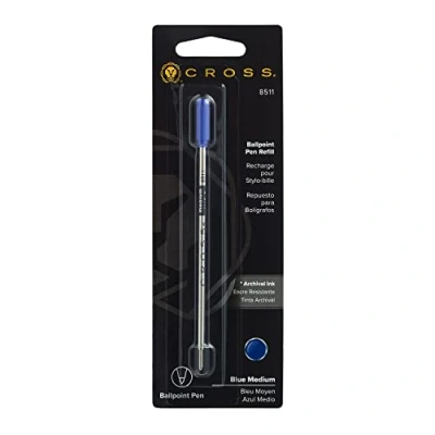 Image of Cross Refills for Ballpoint Pen Medium Tip Blue Pack of 6