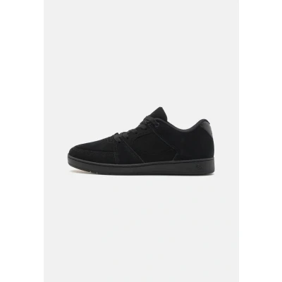 Image of és Accel SLIM Unisex Skate shoes, Size: 3, Black Suede