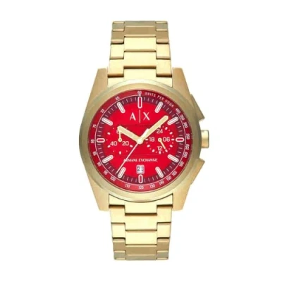 Image of Armani Exchange Men&#039;s Analog Quartz Watch with Stainless Steel Strap AX2863