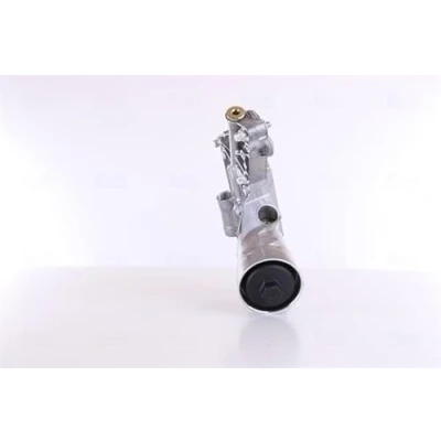 Image of 49870205 oil Cooler NISSENS 90931 Water cooled with filter housing, gaskets/seals VAUXHALL: Astra Mk6, INSIGNIA Mk1, Mk1