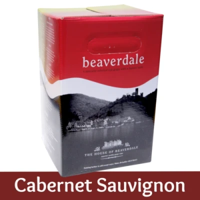 Image of Beaverdale 30 Bottle Red Wine Ingredient Kit Cabernet Sauvignon