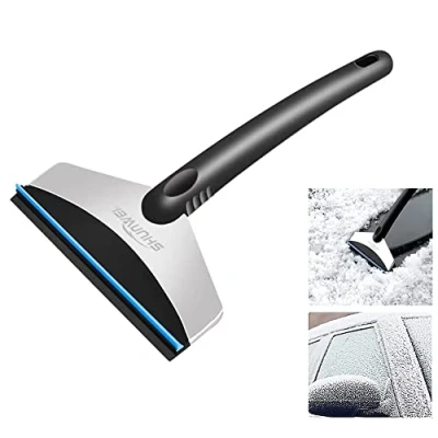 Image of NGY Ice Scraper Cars Trucks Windscreen Windshield Frost Snow removal tool,Ice with Soft Handle Easy Grip,Scratch free