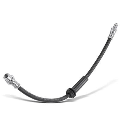 Image of Frankberg 1x Brake Hose Hydraulic Rear Axle Compatible with M.i.n.i R50 R52 R53 R56 R57 R58 2002 2015 Clubman/Clubvan/R.o.a.d.s.t.e.r Replace# 34306788443