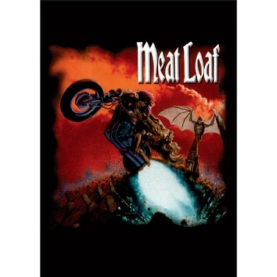 Image of Meat Loaf Postcard Bat Out Of Hell