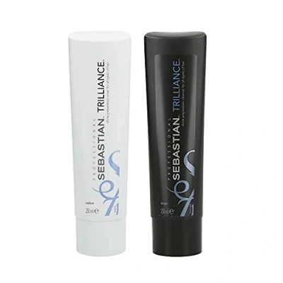 Image of Sebastian Trilliance Shampoo 250ml and Conditioner Duo
