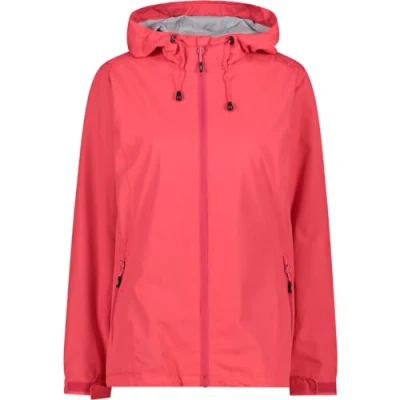 Image of CMP Woman Jacket Fix Hood, Coral, XXS
