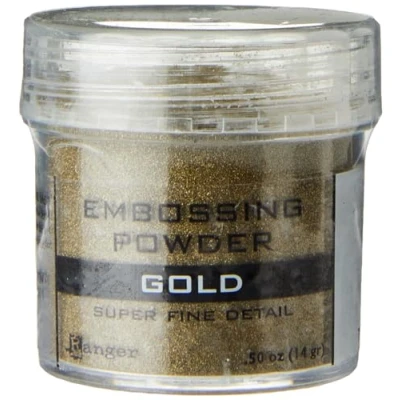 Image of Ranger Sf Gold Embossing Powder, Acrylic, Multicolour, 4.44x4.44x4.44 cm