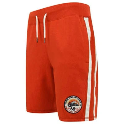 Image of Tokyo Laundry Men&#039;s Cali Beach Applique Jogger Shorts High Risk Red S