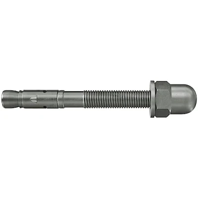 Image of fischer FAZ II Plus 10/20 R Bolt Anchor with Cap Nut Heavy Duty for Fixings of Loads Service Life Over 120 Years, Seismic &amp; ETA Approval, Installation without Drill Hole Cleaning