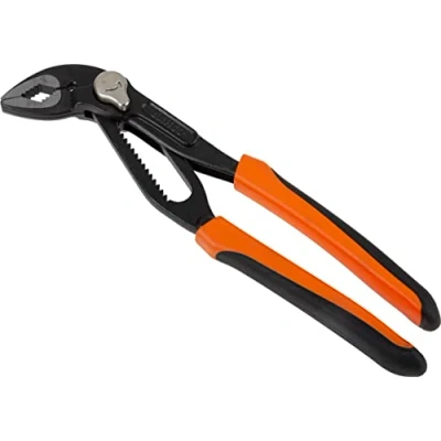 Image of Bahco 7223 Quick Adjust Slip Joint Pliers, Black/Orange, 200 mm