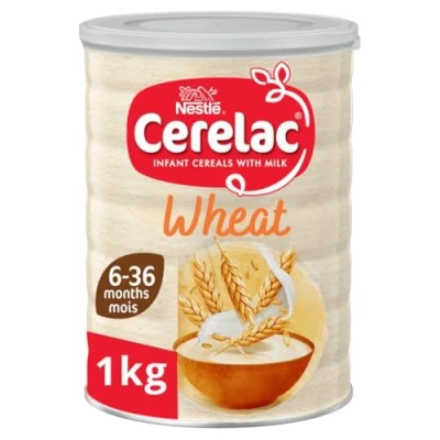 Image of Cerelac Wheat Infant Cereal with Milk 1 kg from 6 months+ Baby