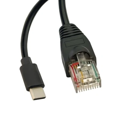 Image of DSD TECH SH RJ50C USB C to RJ50 Cable for APC UPS Compatible PowerChute and TrueNAS(1.8M/6FT)