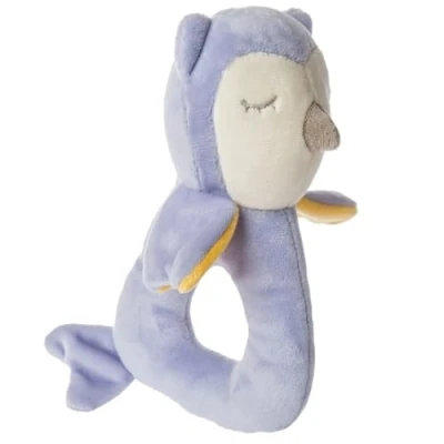 Image of Mary Meyer Leika Baby Rattle, 15.25 Centimetres, Little Owl