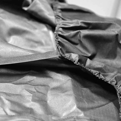 Image of UKB4C Heavy Duty Black Waterproof Rear Seat Cover for Honda Civic Hatchback All Years