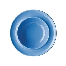 Image of Olympia Heritage Raised Rim Bowls Blue 205mm (4 Pack)