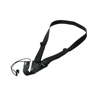 Image of Levy&#039;s Leathers 1 Nylon Classical Guitar Strap Black