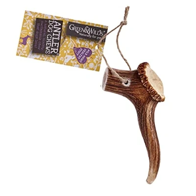 Image of Green &amp; Wilds Original Antler Dog Chew Medium