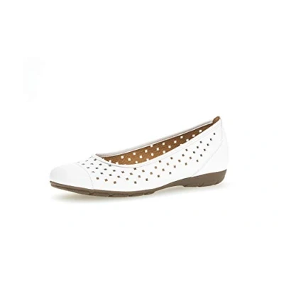 Image of Gabor Casual Pump Ruffle 64.169 7 White