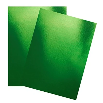 Image of House of Card &amp; Paper A4 240 GSM Foil Green (Pack 30 Sheets)