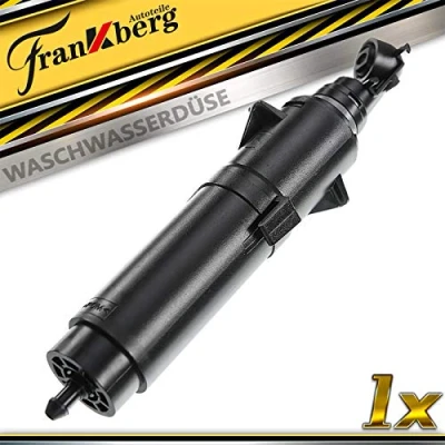 Image of Headlight Washer Nozzle Front Left Compatible with X5 F15 F85 X6 F16 F86 All Engine SUV 2013 2018 61677292657