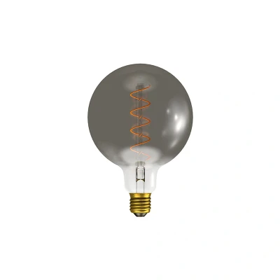 Image of Gunmetal LED Vintage Soft Coil Globe Dimmable Bulb 4W 4000K Bell Lighting