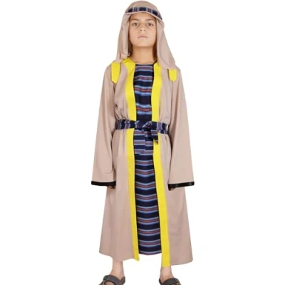 Image of A2Z 4 Kids Boys Xmas Nativity Shepherd Outfit Villager Costume 12 14