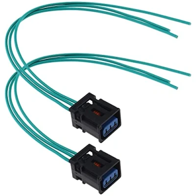 Image of YINETTECH 2Pcs 3 Pin Ignition Coil Repair Plug Harness 1W7T 14A464 MA Compatible with Ford Focus Connector Cable 28cm