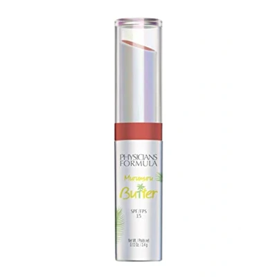 Image of Physicians Formula Murumuru Butter Lip Cream Creamy Lipstick with Moisturizing Tucuma, Cupuaçu and Blend, Essential Fatty Acids Protective SPF 15 Acai Berry